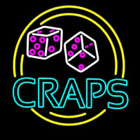 Double Stroke Craps 1 Neonkyltti