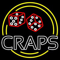 Double Stroke Craps Neonkyltti