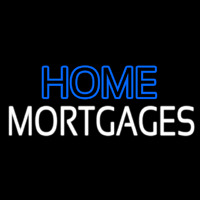 Double Stroke Home Mortgage Neonkyltti