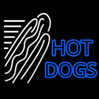 Double Stroke Hot Dogs Neonkyltti