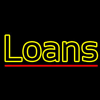 Double Stroke Loans With Red Line Neonkyltti