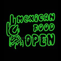 Double Stroke Mexican Food Open Neonkyltti