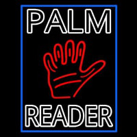Double Stroke Palm Reader With Border Neonkyltti