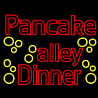 Double Stroke Pancake Alley Dinner Neonkyltti