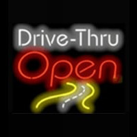 Drive - Thru Open Coffee Neonkyltti
