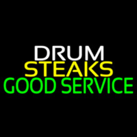 Drum Steaks Good Service Block 1 Neonkyltti