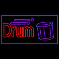 Drum With Musical  Neonkyltti