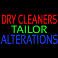 Dry Cleaners Tailor Alterations Neonkyltti