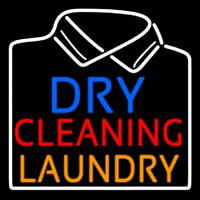 Dry Cleaning Laundry Neonkyltti