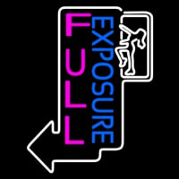E posure Full Girl Logo Neonkyltti