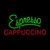 Espresso Cappuccino Neonkyltti