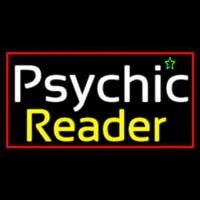 European Psychic Reader With Red Border Neonkyltti
