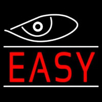 Eye With Easy Neonkyltti