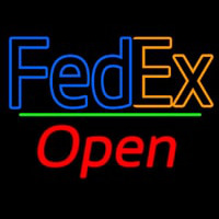 Fede  Logo With Open 2 Neonkyltti