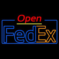 Fede  Logo With Open 4 Neonkyltti