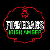 Finnegans Green Logo Beer Sign Neonkyltti