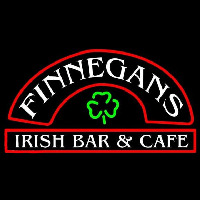 Finnegans Round Te t Beer Sign Neonkyltti