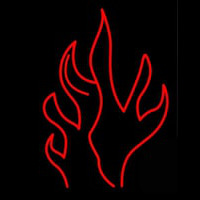 Fire Flame Artwork Neonkyltti