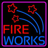 Fire Work Multi Color 1 Neonkyltti