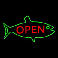 Fish Logo Open 2 Neonkyltti