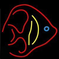 Fish Logo Seafood  Neonkyltti