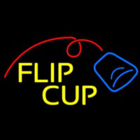 Flip Cup Logo Neonkyltti
