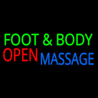 Foot And Body Massage Open Neonkyltti