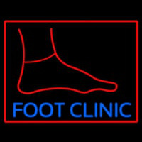 Foot Clinic With Foot Neonkyltti