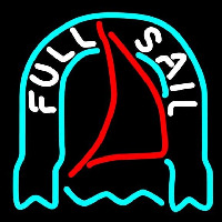 Fosters Full Sail Beer Sign Neonkyltti