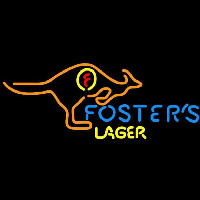 Fosters Kangaroo Beer Sign Neonkyltti