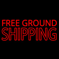 Free Ground Shipping Block Neonkyltti