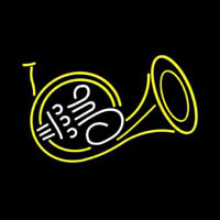 French Horn Neonkyltti