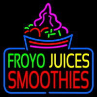 Froyo Juices Smoothies Neonkyltti