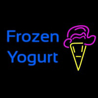 Frozen Yogurt With Logo Neonkyltti