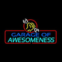 Garage Of Awesomeness Neonkyltti