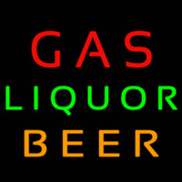 Gas Liquor Beer Neonkyltti