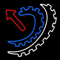 Gear Arrow Neonkyltti