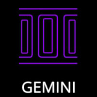 Gemini Icon Neonkyltti