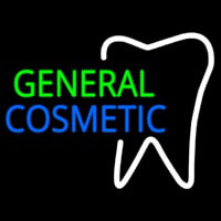 General Cosmetic With Tooth Logo Neonkyltti