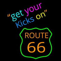 Get Your Kicks on Route 66 Neonkyltti