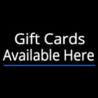 Gift Cards Available Here Blue Line Neonkyltti