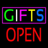 Gifts Block Open Neonkyltti