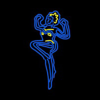 Girl Logo Strip Club Neonkyltti