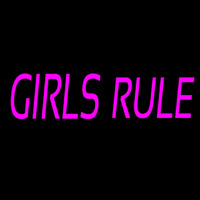Girls Rule Neonkyltti