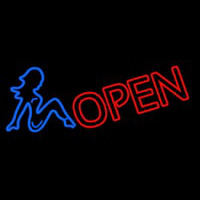 Girls Strip Club Open Neonkyltti