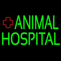 Green Animal Hospital Logo 2 Neonkyltti
