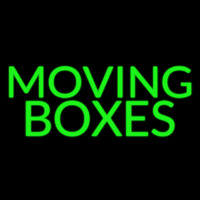 Green Block Moving Bo es Neonkyltti