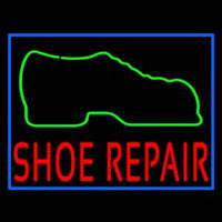 Green Boot Red Shoe Repair Neonkyltti