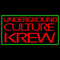 Green Border Underground Cult Ure Krew Neonkyltti