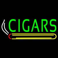 Green Cigars Logo Neonkyltti